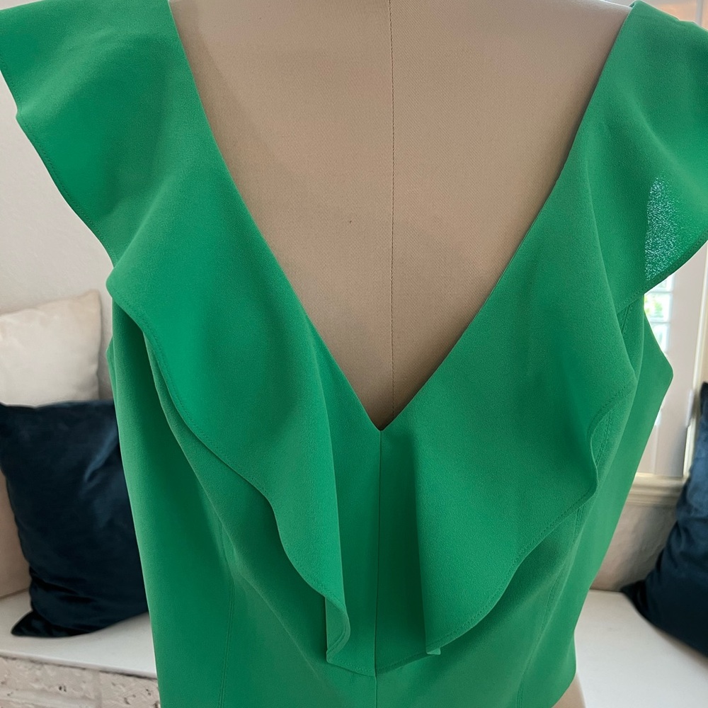 NWT Alice & Olivia green top